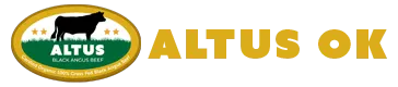 Business logo for Altus Grass Fed Beef